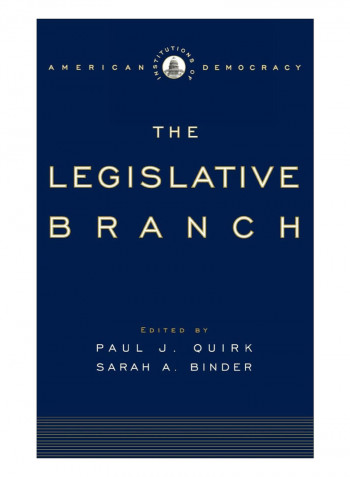 Institutions Of American Democracy Hardcover