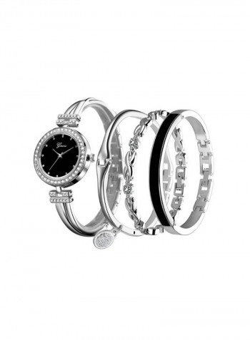 Women's Fashion Quartz Analog Watch NSSB037006434 With Personality Bracelet