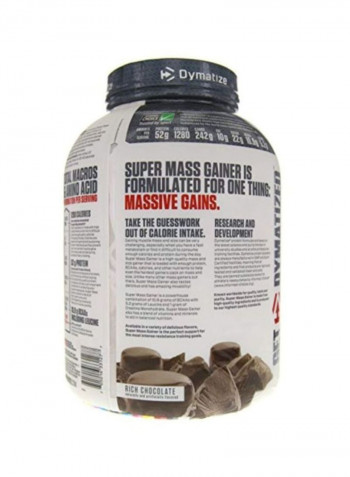 Super Mass Gainer Dietary Supplement - Rich Chocolate