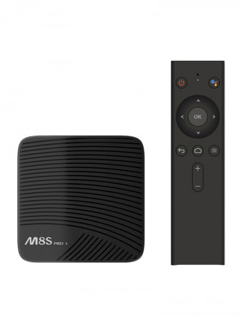M8S Pro L TV Box - EU Plug V4591 Black