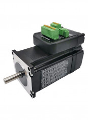 Integrated Closed Loop Stepper Motor Black/Silver/Green