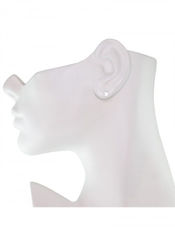 Circle Sterling Silver Earrings