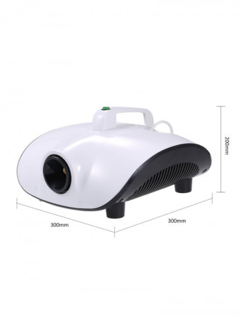Machine Fogger White/Black 11.8 x 11.8 x 7.9inch