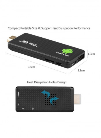 Android 5.1.1 TV Dongle Black