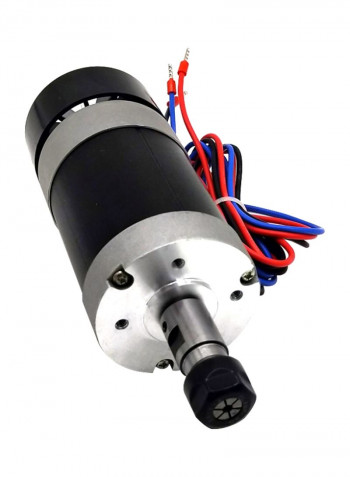 Brushless Spindle Motor For Engraving Machine Silver/Black 55millimeter