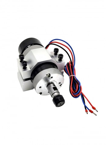 Brushless Spindle Motor For Engraving Machine Silver/Black 55millimeter