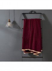 Soft Simple Comfortable Blanket Cotton Red 130x160centimeter