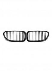 One Pair Front Gloss Black Grille Grilles For Bmw F18 F10 20102014K3997