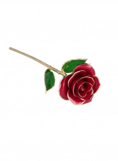 Gold Foil Trim Rose 24K Red 280x70x70millimeter