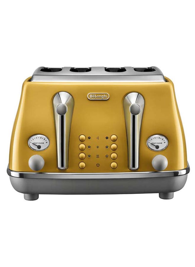 Icona Capitals 4-Slice Toaster CTOC4003.Y YELLOW