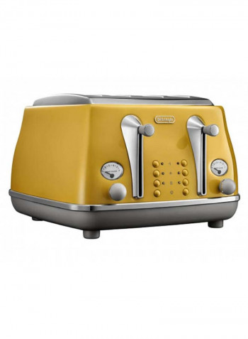 Icona Capitals 4-Slice Toaster CTOC4003.Y YELLOW