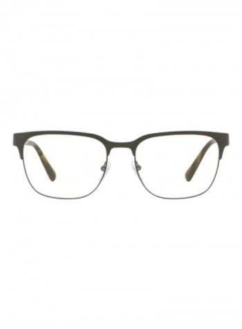 Semi-Rimless Eyeglass Frame - Lens Size: 54 mm