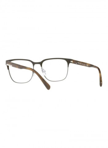 Semi-Rimless Eyeglass Frame - Lens Size: 54 mm
