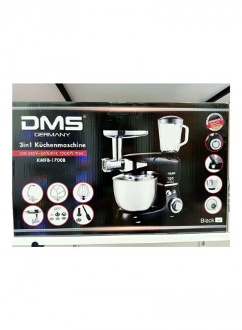 3-In-1 Food Processor KMFB-1700 Black/Silver