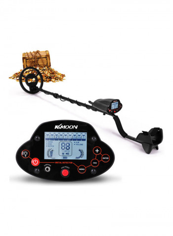 Portable Metal Detector Black