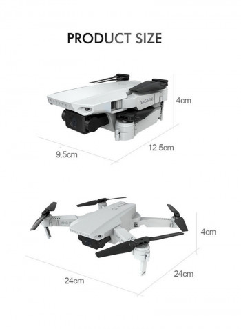 KF609 Foldable Mini Drone with Camera 4K HD Indoor RC Quadcopter APP Control with Headless Mode 360°  Rotation Gesture Taking for Adults Kids Beginners Great Gift Toy with 3 Battery Bag 25*8.5*19.5cm