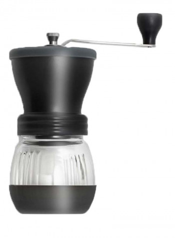 Skerton Plus Ceramic Coffee Mill Manual Grinder Black/Clear 20.3 x 12.7centimeter