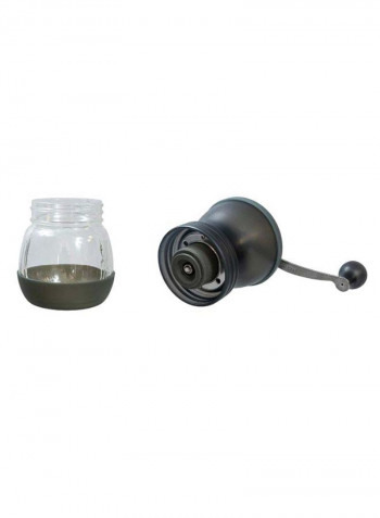 Skerton Plus Ceramic Coffee Mill Manual Grinder Black/Clear 20.3 x 12.7centimeter