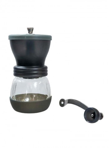Skerton Plus Ceramic Coffee Mill Manual Grinder Black/Clear 20.3 x 12.7centimeter