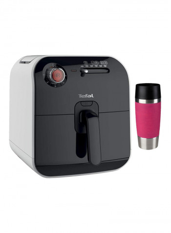 Fry Delight Oil-Less Fryer With Travel Mug 0.8 kg 1450 W FX100028P2 Black/White