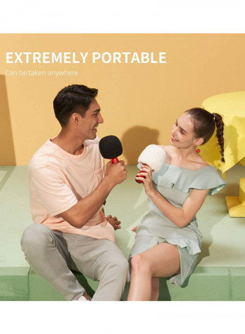 Portable Bluetooth Handheld Microphone G2 Red/White