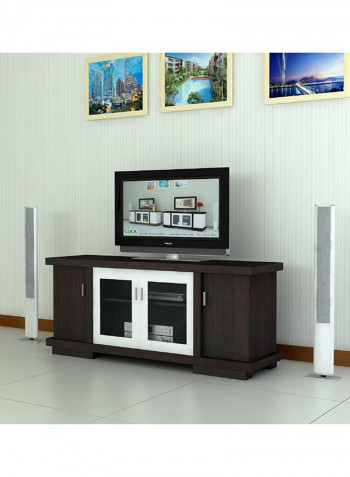 Elanor Tv Stand Brown/White