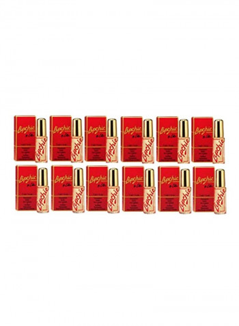 12-Piece Lipchic Lipstick Sealers Clear