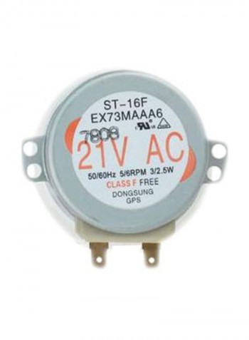 Replacement Microwave Turntable Motor WB26X10136 Silver
