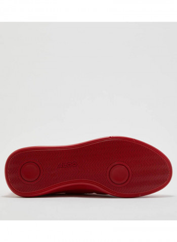 Adalwin Lace-Up Low Top Sneakers Red