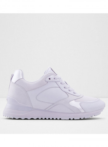 Praylian Lace-Up Low Top Sneakers Purple