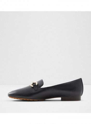Wicilama Textured Loafers Black