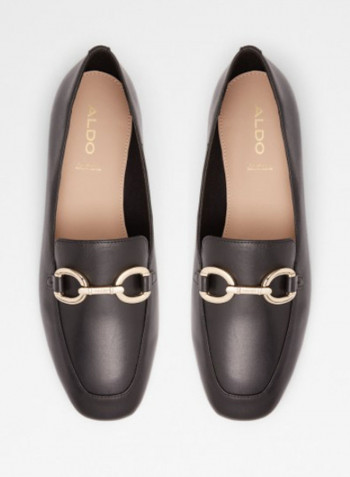 Wicilama Textured Loafers Black