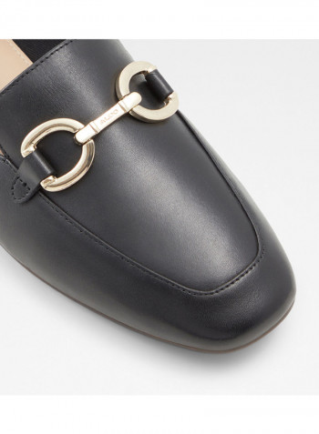Wicilama Textured Loafers Black