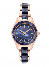 Women's Considered Water Resistance Plastic Analog Watch AK3770NVRG