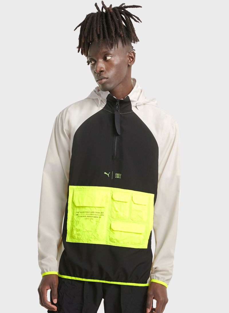 First Mile Utility Woven Jacket Multicolour