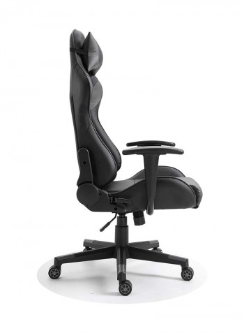 High Back PU Leather Computer/Gaming Desk Chair with Lumbar Cushion and Headrest and Footrest