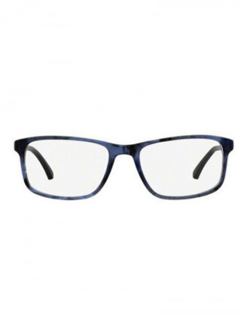 Men's Rectangular Eyeglasses - Lens Size: 53 mm