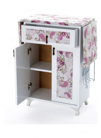 Cabinet With Ironing Board Multicolour 35x66x82cm