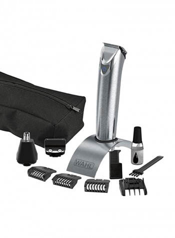 Lithium Ion Stainless Steel Trimmer Set Steel