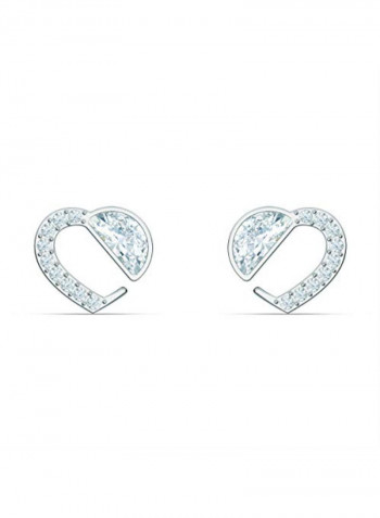 Heart Shaped Stud Earrings