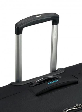 Hyperglide 4 Wheels Softside Check-In Luggage Trolley Black