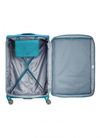 Hyperglide 4 Wheels Softside Check-In Luggage Trolley Teal