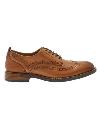 Turner Lace-Up Formal Shoes Tan Brown