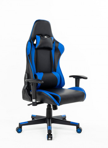 Gaming Chair With Headrest And Lumbar Support Blue/Black
