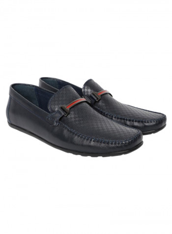 Ralphie Pull-On Formal Shoes Black Leather