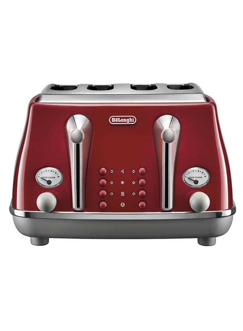 Icona Capitals 4-Slice Toaster CTOC4003.R RED