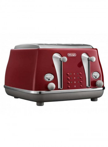 Icona Capitals 4-Slice Toaster CTOC4003.R RED