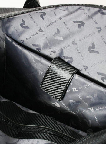 Roncato Uno Soft Deluxe Duffel Bag Black