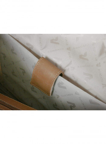 Stylish Nylon Duffel Bag Champagne