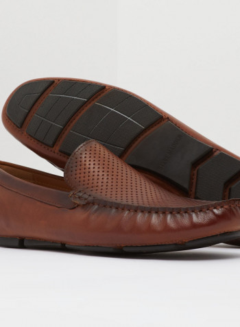 Perfinator Leather Loafer Tan